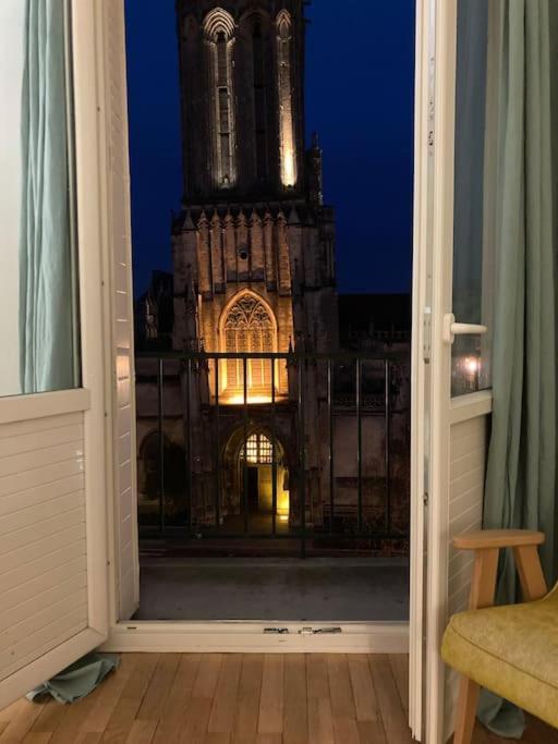 Appart 90M2 Lumineux, Centre, Vue Eglise Penchee Caen Extérieur photo