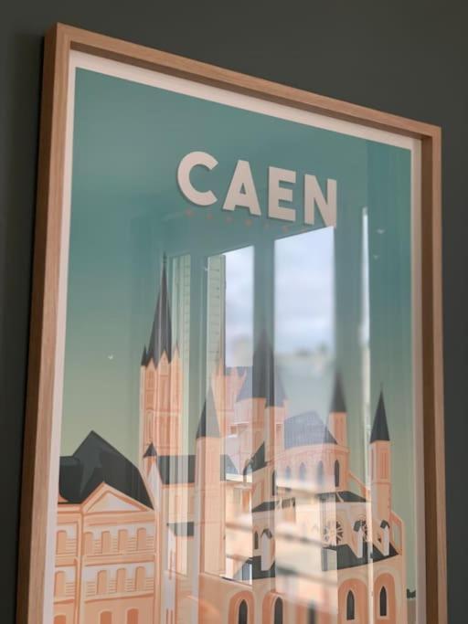 Appart 90M2 Lumineux, Centre, Vue Eglise Penchee Caen Extérieur photo