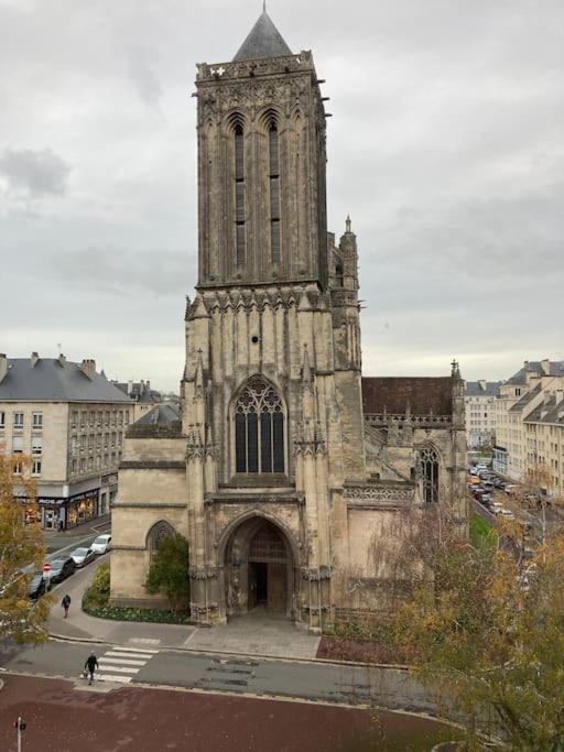 Appart 90M2 Lumineux, Centre, Vue Eglise Penchee Caen Extérieur photo